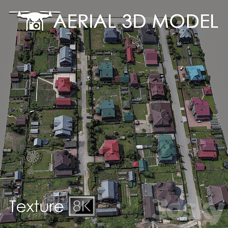 Residential area 84 3D Model