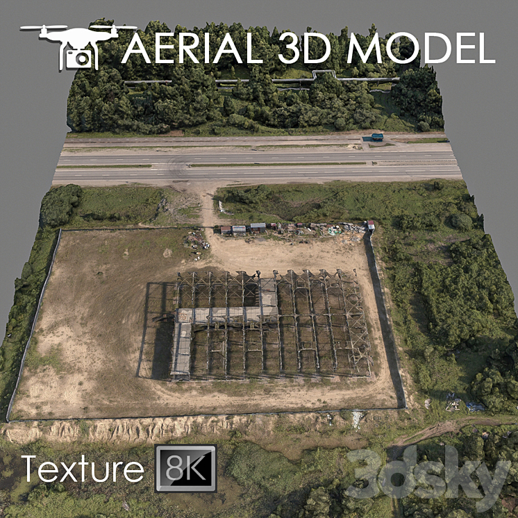 Industrial zone 79 3D Model