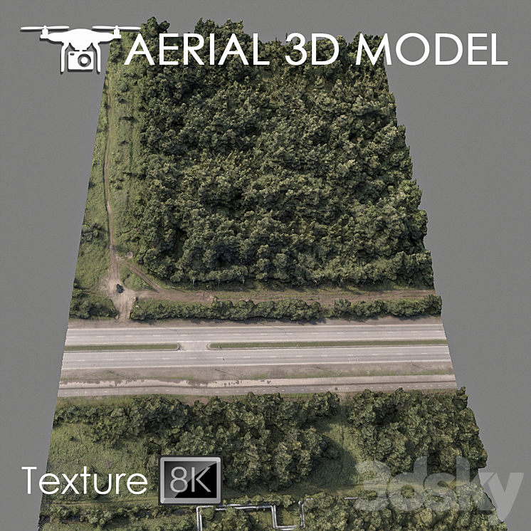 Industrial zone 73 3D Model