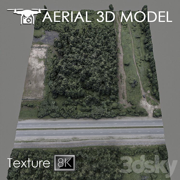 Industrial zone 72 3D Model