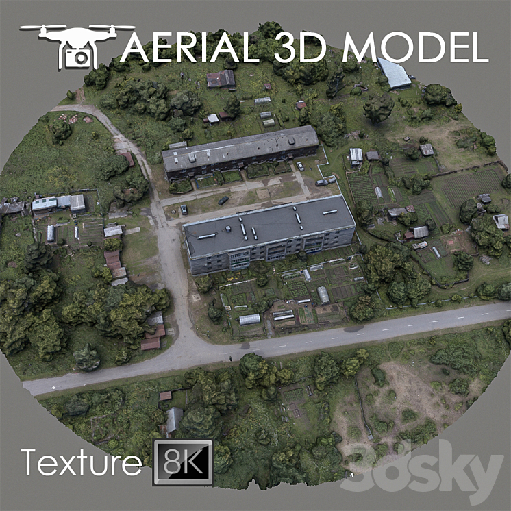 Industrial area 63 3D Model