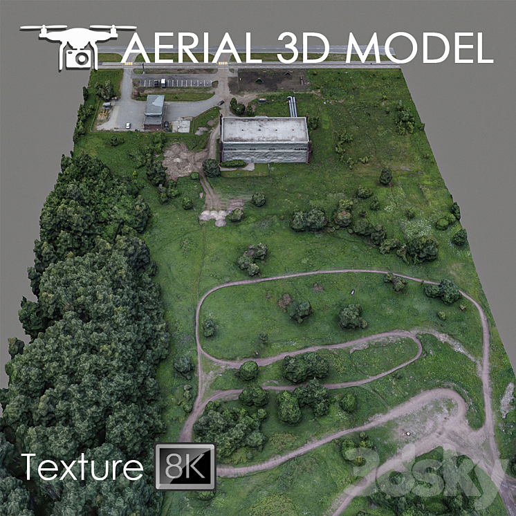 Industrial zone 58 3D Model