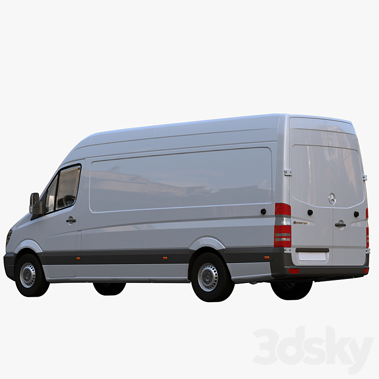 Van Sprinter 3D Model