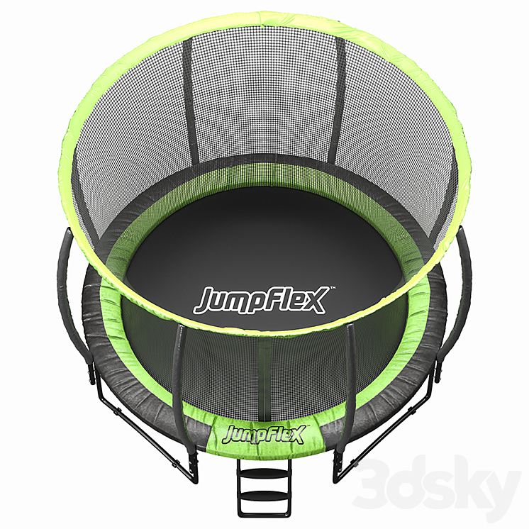 Jumpflex Trampoline 3D Model Free