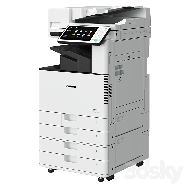 CANON printing technology 3D Model Free