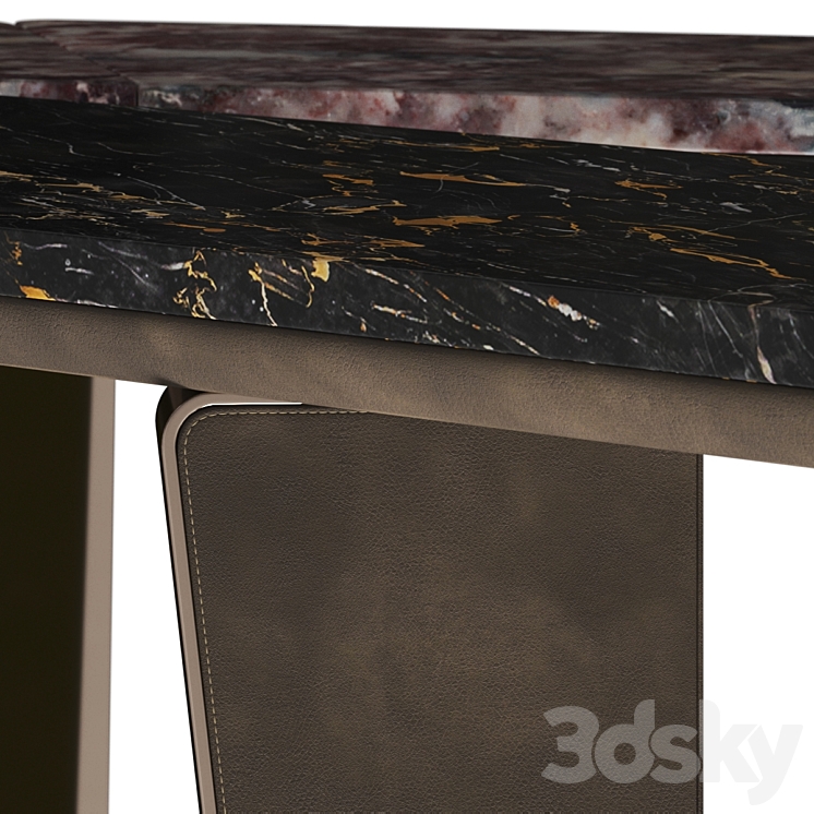 Longhi Keope Console Tables 3DS Max - thumbnail 2