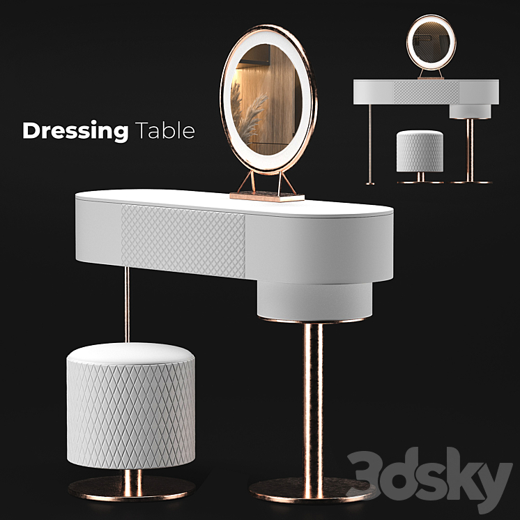 Dressing table 04 3DS Max - thumbnail 1
