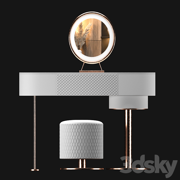 Dressing table 04 3DS Max - thumbnail 2