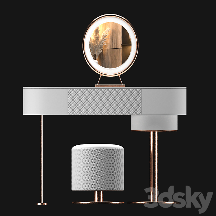 Dressing table 04 3D Model
