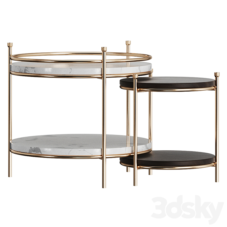 Erni Side Table 3D Model