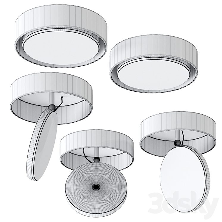 Avveni Downlight frameless by Sattler 3D Model Free