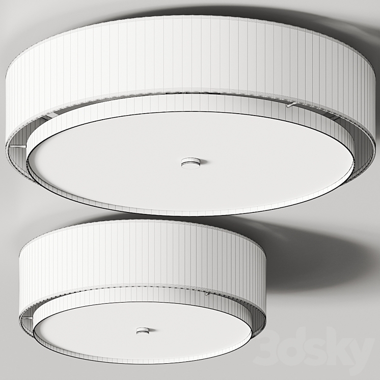 Estiluz Iris Ceiling Lamps 3D Model