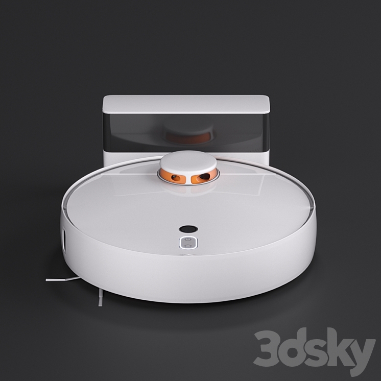 Xiaomi Mi Robot Vacuum Cleaner 1S Robot Vacuum Cleaner 3D Model