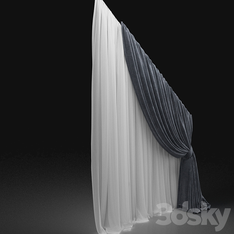 Curtain 573 3D Model