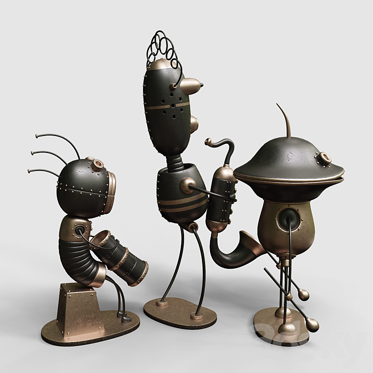 Machinarium Collection Vol 4 3D Model