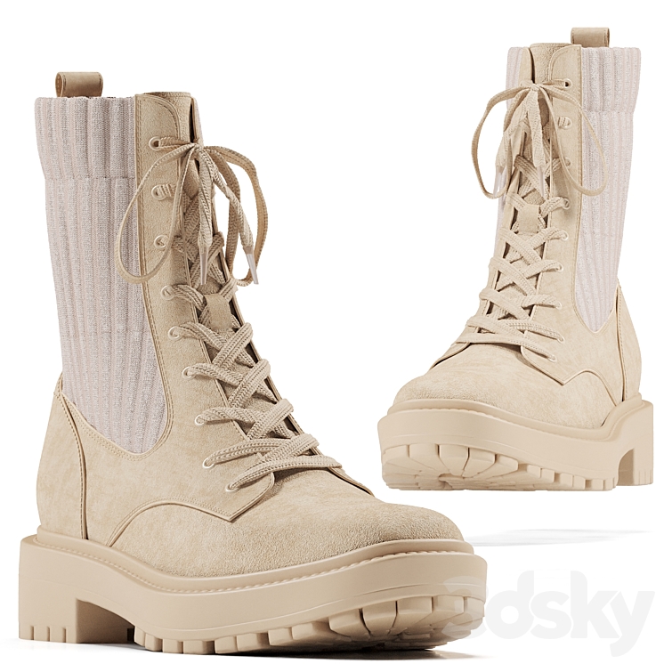 Lydell Seasame Boot 3D Model