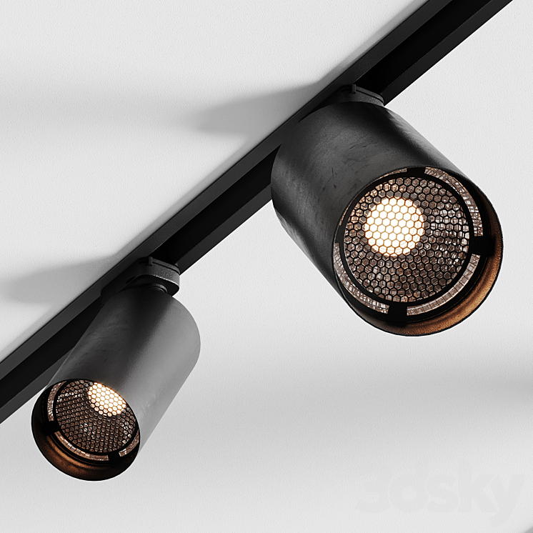 Track lights UNIVERSE 3D Model