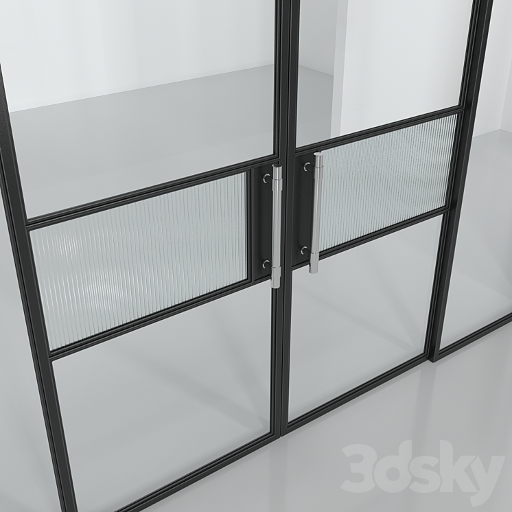 Glass partition (Loft) 4 3DS Max - thumbnail 2