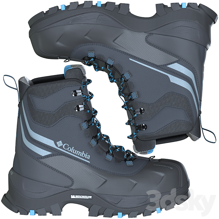 Bugaboot Plus IV Columbia Boots 3DS Max - thumbnail 2