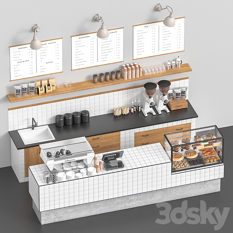Coffeeshop 3D Model Free