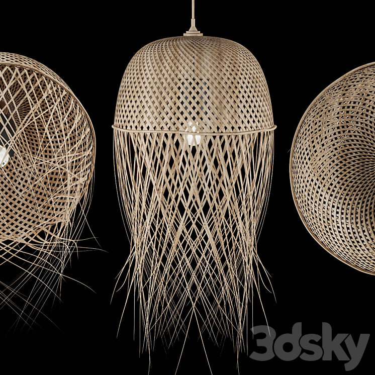 Hanging chandelier No. 3 3DS Max - thumbnail 1