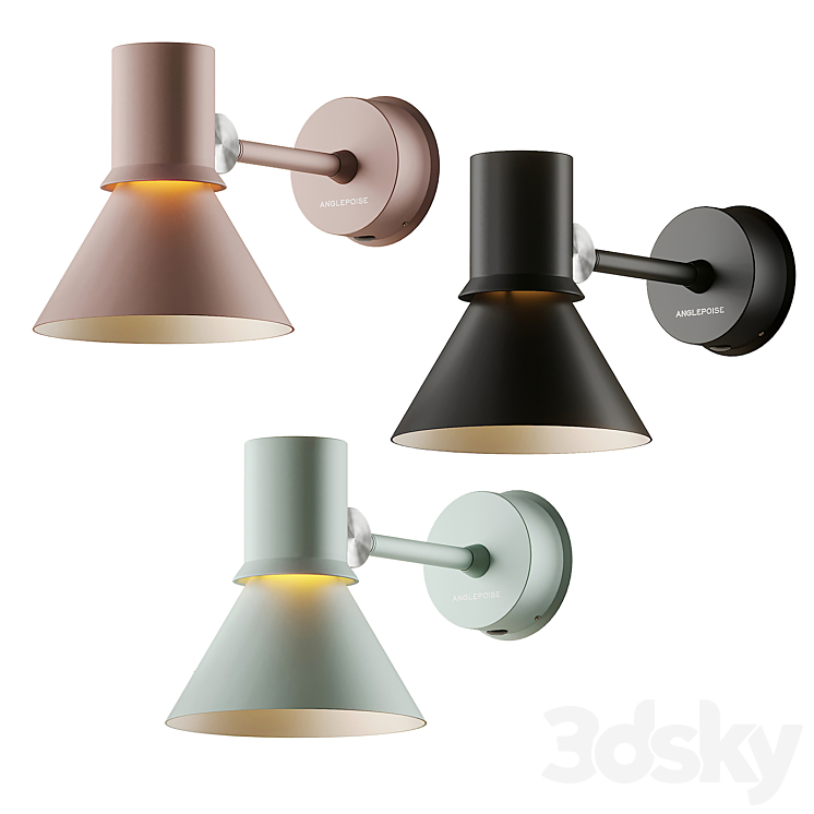 Type 80 ™ Wall Light from Anglepoise 3DS Max Model - thumbnail 2