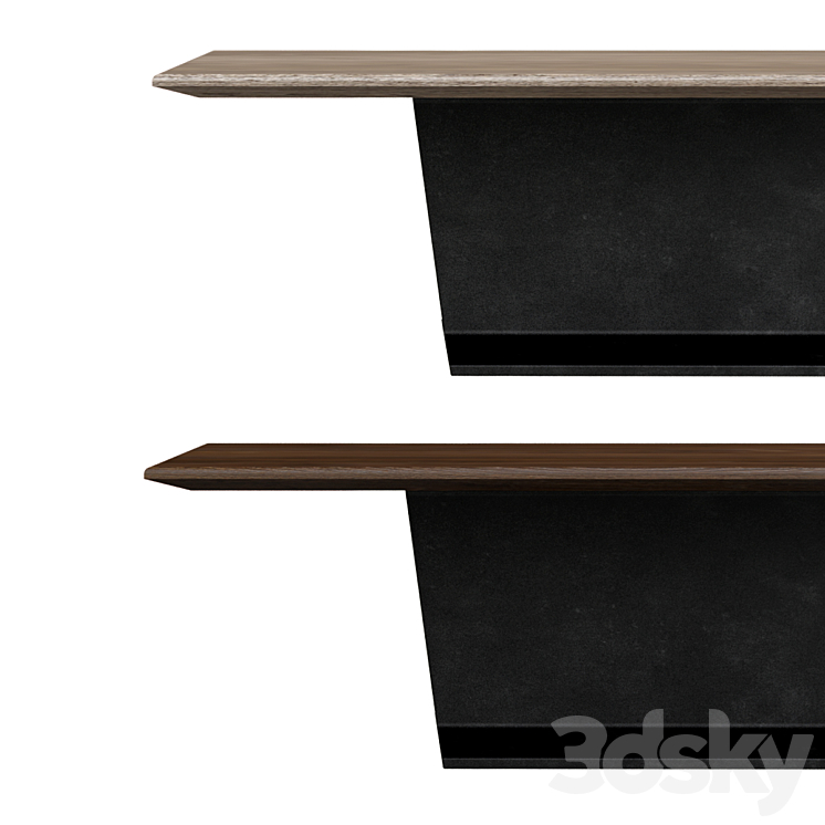 Rh i beam coffee outlet table