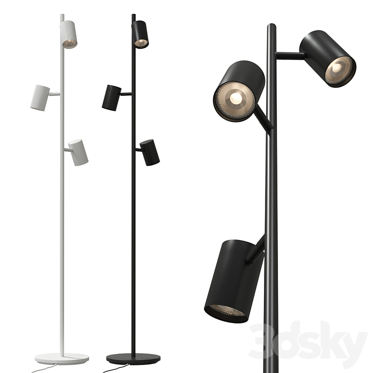 Ikea Nymane floor lamp Floor lamp 3D model