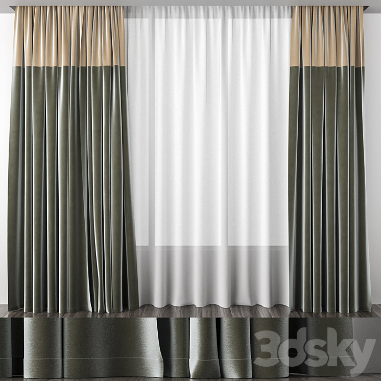 curtains-olive-50-50-curtain-3d-model