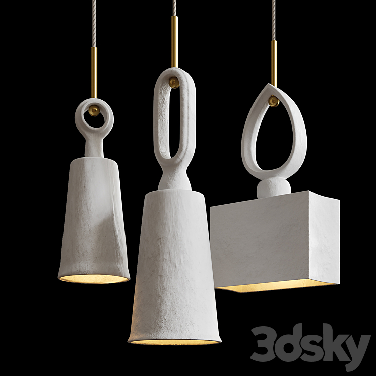 Codor Design - Plaster obscura bells 3D Model