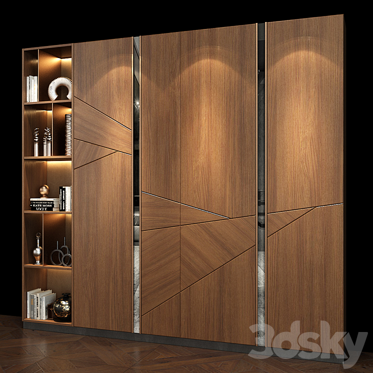 Cabinet Furniture 0289 3DS Max - thumbnail 2