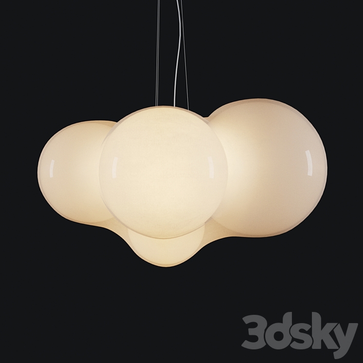 Cloudy Axolight 3D Model Free