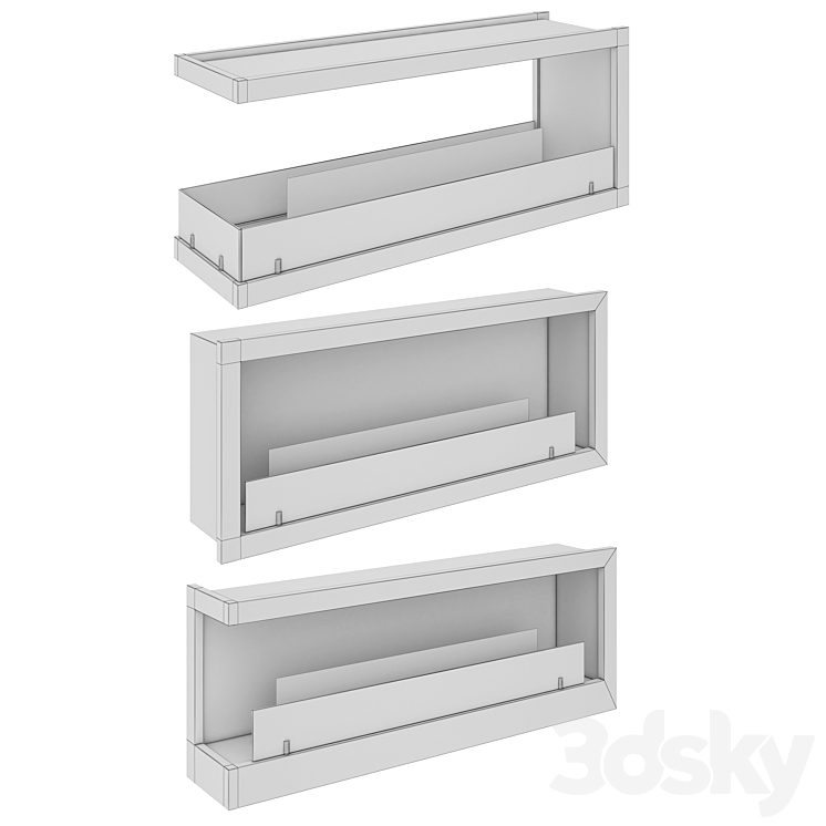 Bio fireplaces 3D Model
