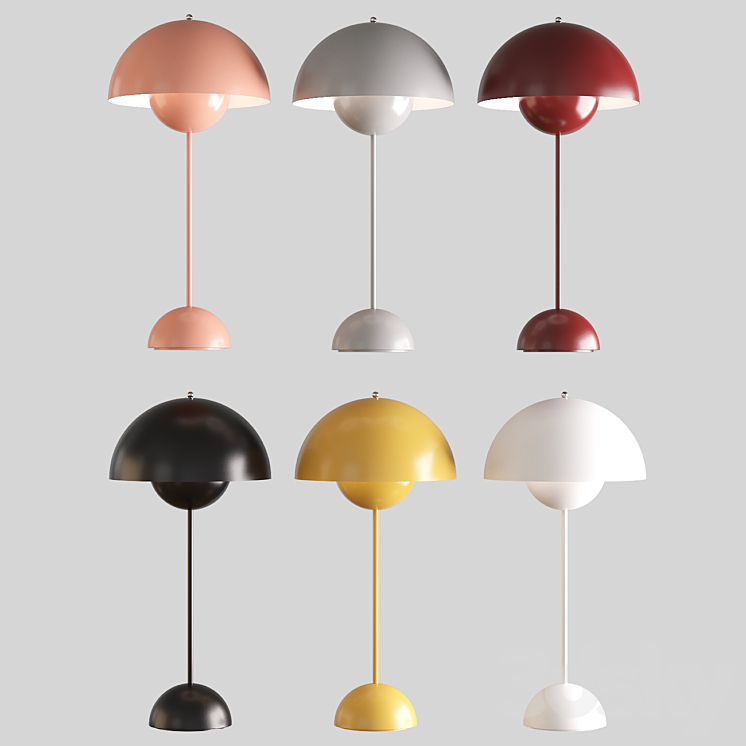 Table lamp with Aliexpress 002 3DS Max - thumbnail 2