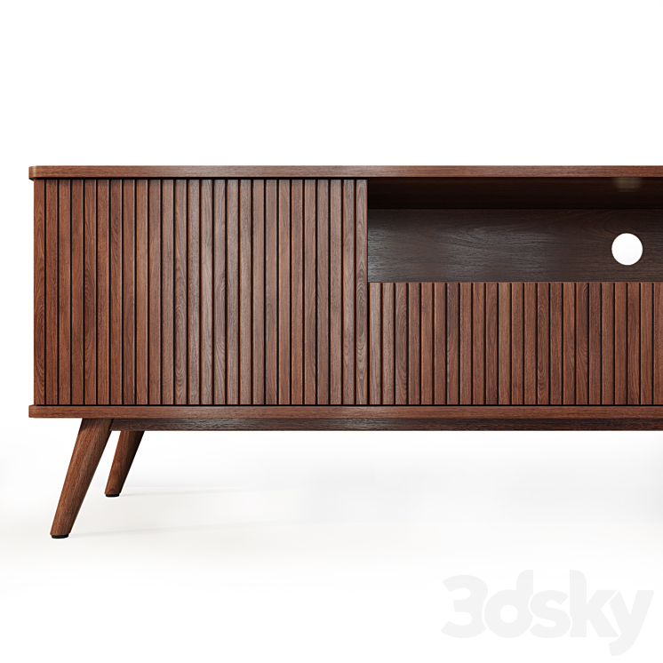 Chest of drawers and bedside table Viva. Tvstand nightstand by LuLu 3DS Max - thumbnail 2