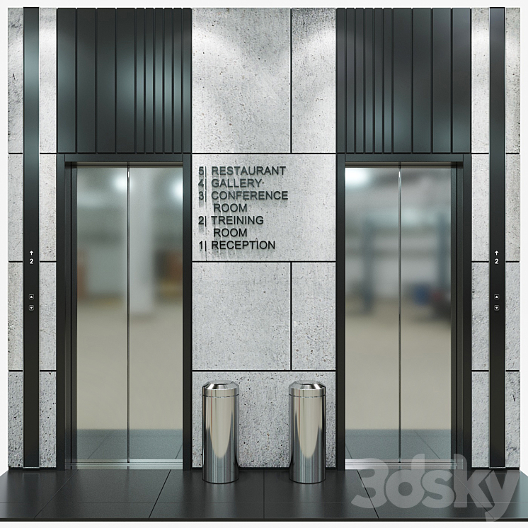 Elevator 8 3D Model