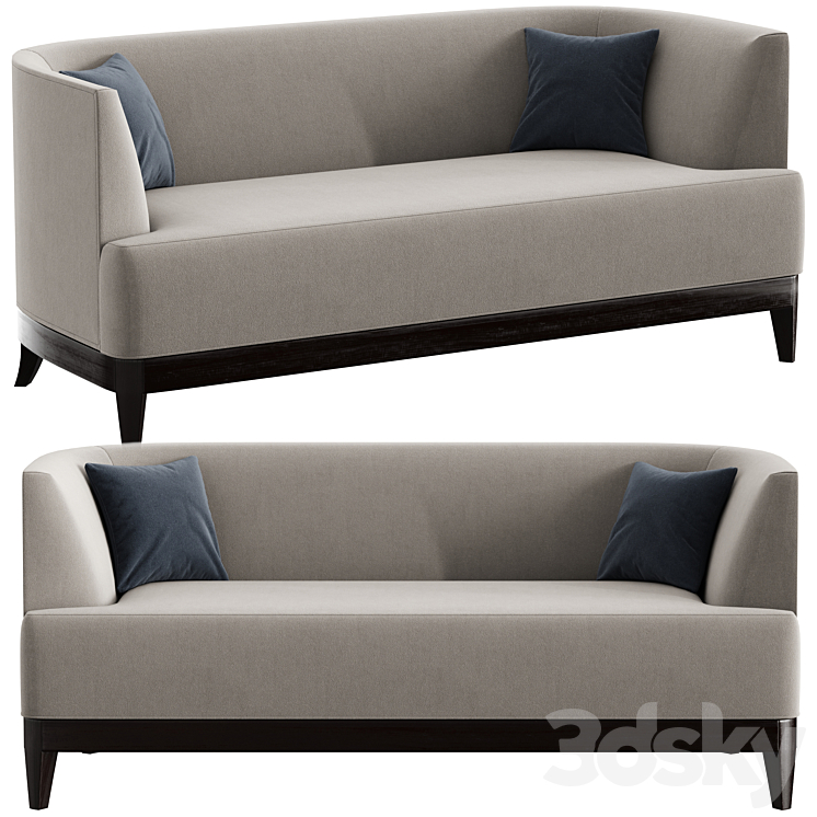 Luxdeco Billy sofa 3DS Max - thumbnail 1