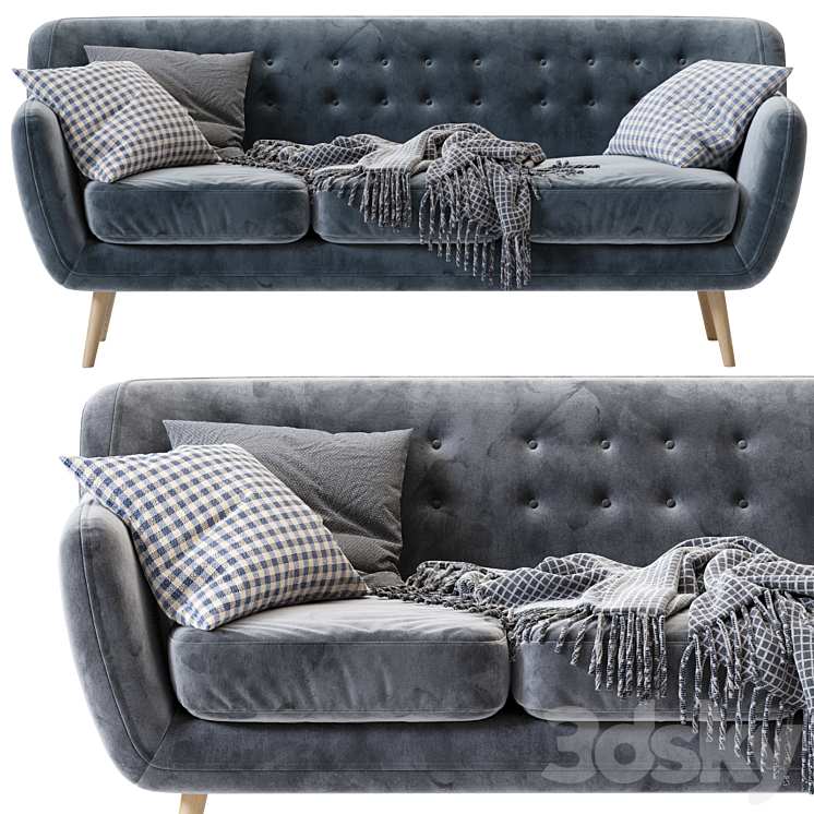 Sofa Site-3 Barhat Rain 3D Model