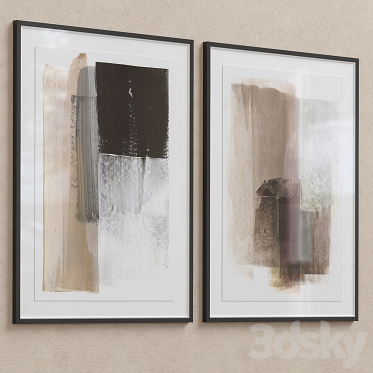Framed Print P-329 3D Model