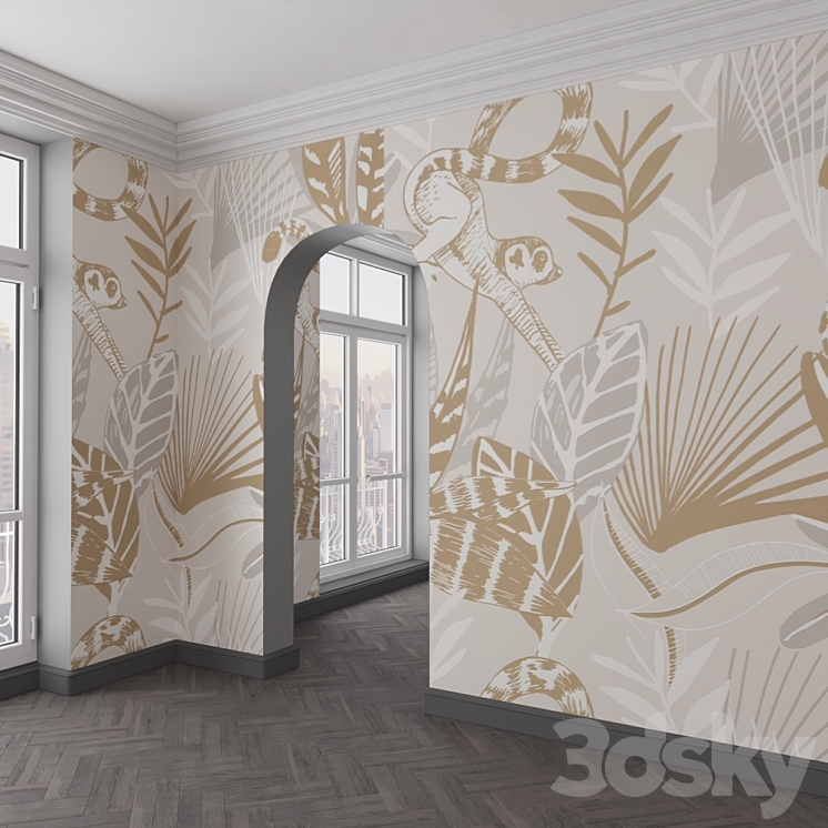Wallpaper CASELIO_76 - Wall covering - 3D model
