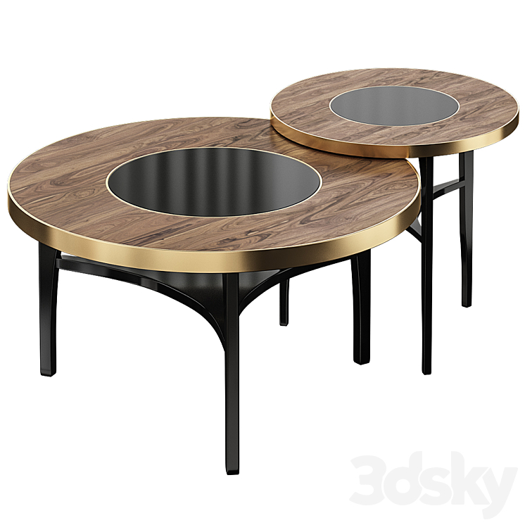 Frato furniture round 3DS Max - thumbnail 1