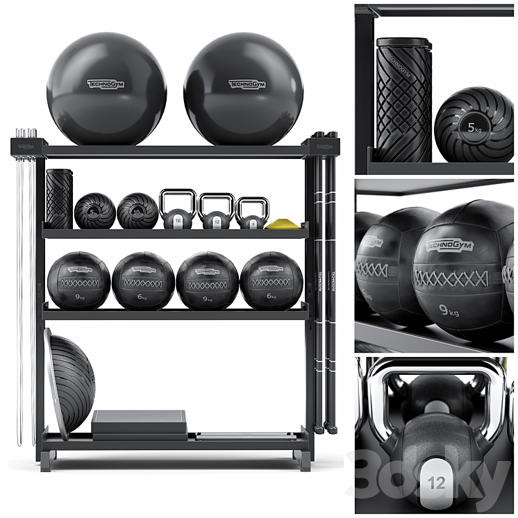 Technogym discount kettlebell set
