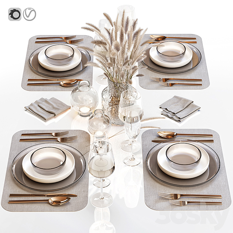 Table setting 30 Free Download