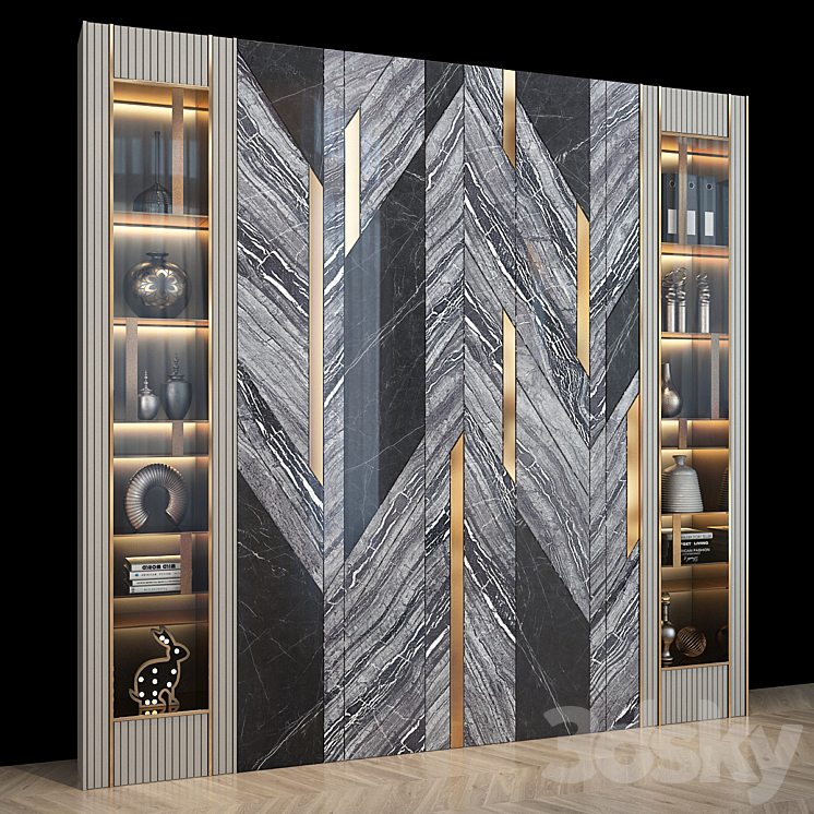 Cabinet Furniture 0301 3D Model