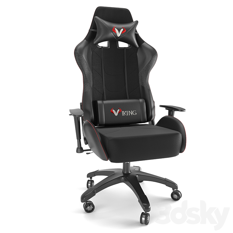 VIKING computer chair Arm chair 3D model