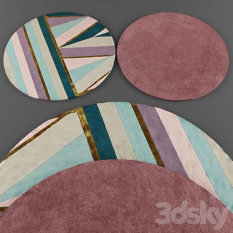 Rugs collection 281 3D Model
