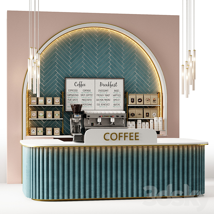 Cafe vol2 3D Model