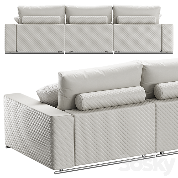 ESTETICA Miami Lux modern 3x 3D Model Free