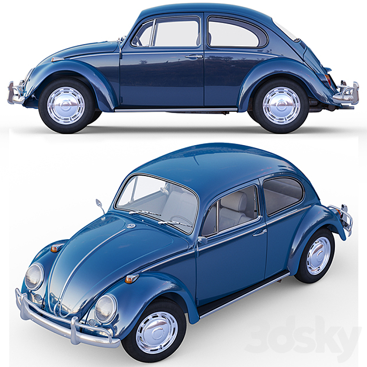 Volkswagen 1200 3D Model