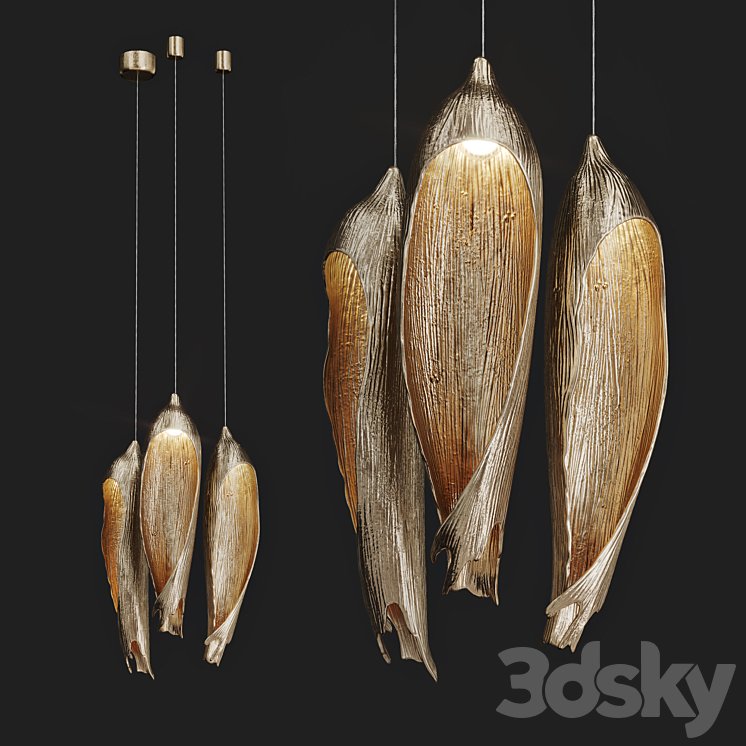 Pendant lamp MAIZE Vetvi Store - Pendant light - 3D model